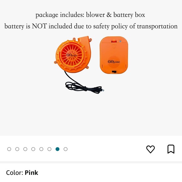 Unicorn inflatable costume - Picture 2 of 5